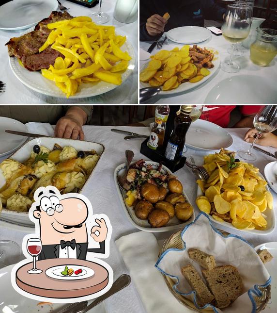Food at Restaurante Estrela do Monte
