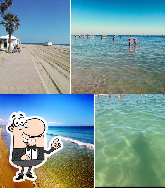 Gli esterni di Beach bar
