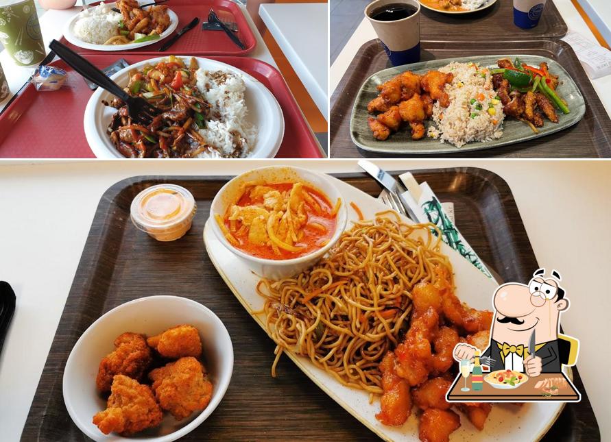 Food at ChopChop Asian Express