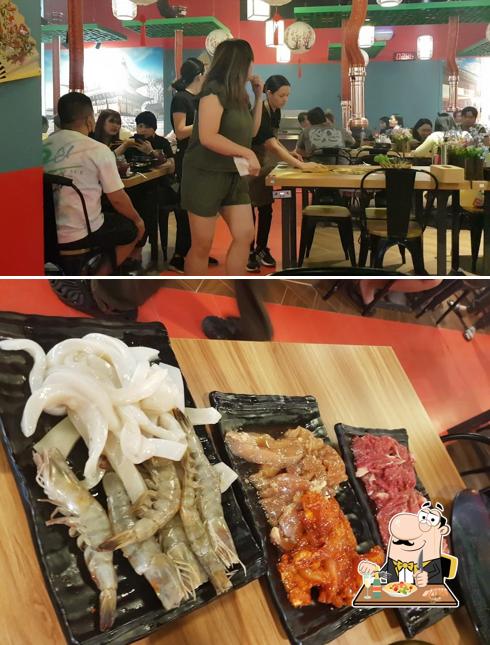 Comida en Mukbang Shows Restaurant Korean BBQ and Seafood - Deira Branch