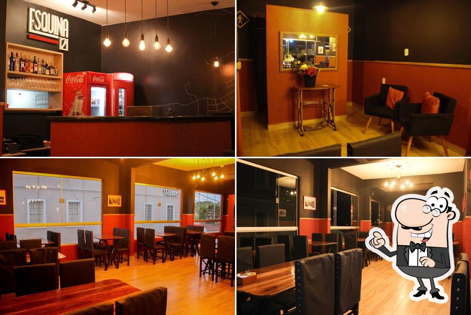 Veja imagens do interior do Esquina 121