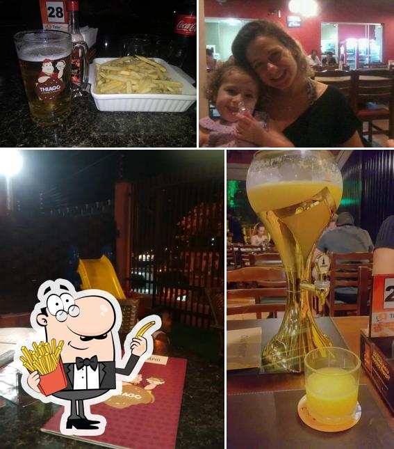 Prove batatas fritas no Thiago Lanches e Pizzas Araraquara