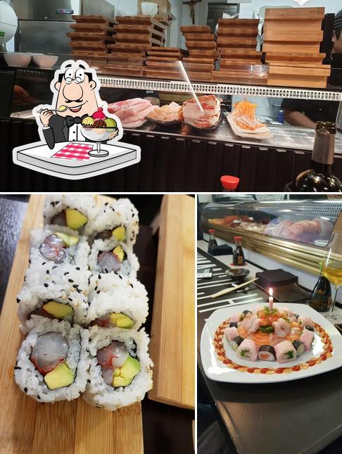 Sushi Axa bietet eine Vielfalt von Süßspeisen