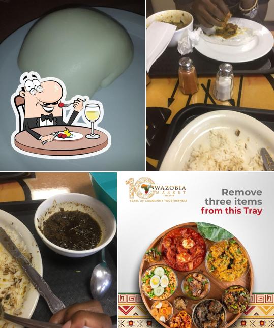 Wazobia Market in Houston African restaurant menu and reviews