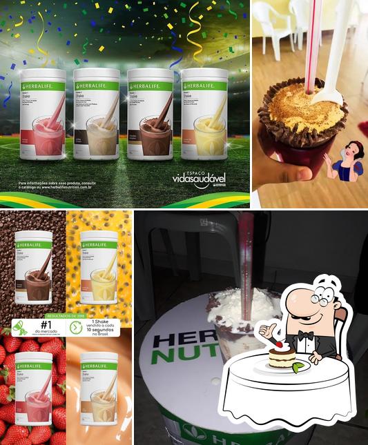 Espaço Herbalife Neydson oferece uma seleção de sobremesas