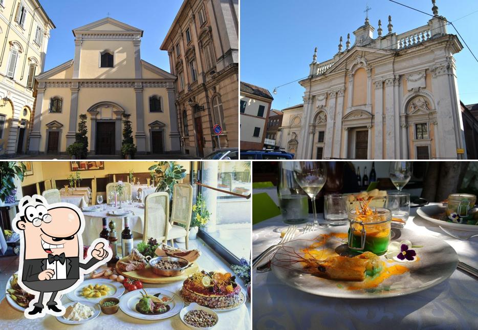 La foto della esterno e cibo di Hotel Ristorante Il Giardinetto