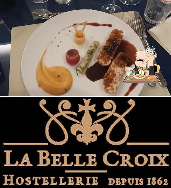 Cibo al La Belle Croix Hôtel - Brasserie - Restaurant