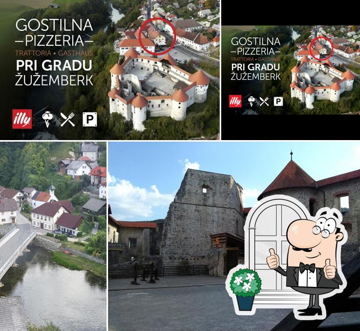 Gli esterni di Gostgrad, gostinstvo, gradnje in storitve d.o.o. Žužemberk