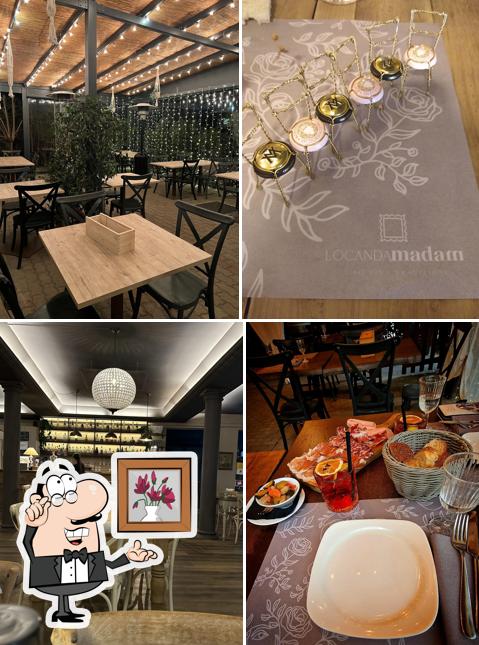 Gli interni di Locanda Madam
