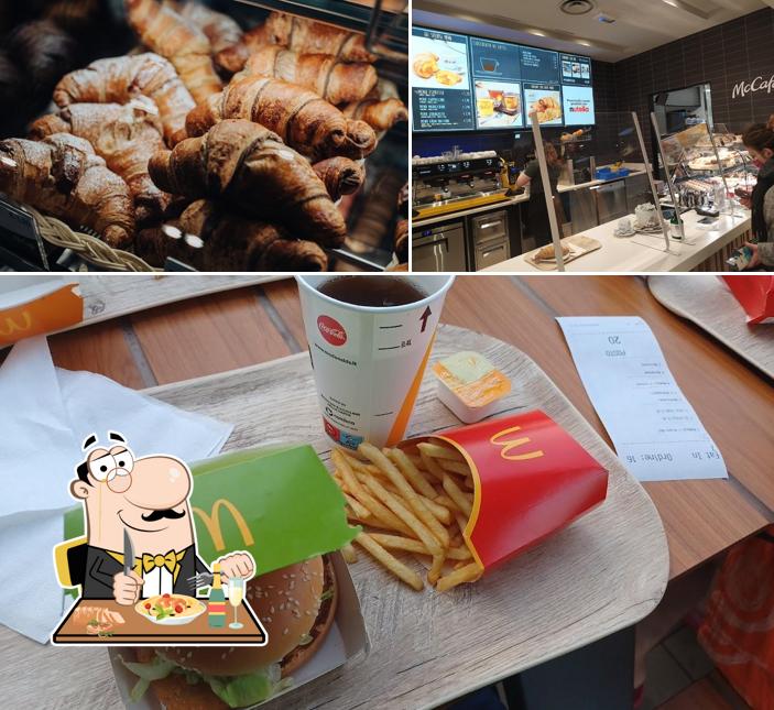Voici la photo affichant la nourriture et intérieur sur McDonald's Castelfranco Emilia