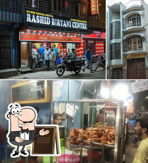 The exterior of Rashid biryani center