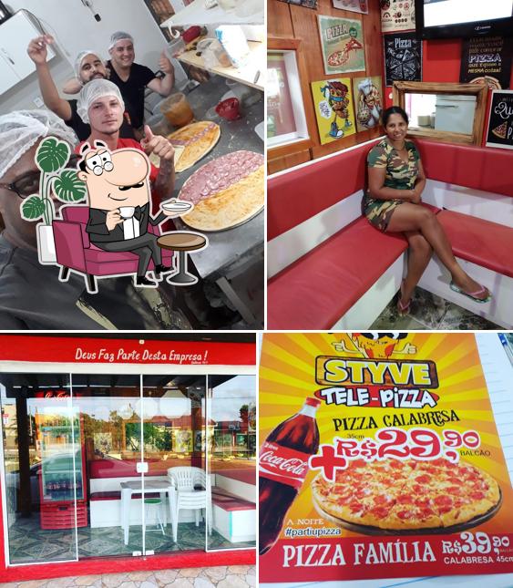 Veja imagens do interior do STYVE PIZZA Pizza em Tramandaí e Imbé Pizza Delivery