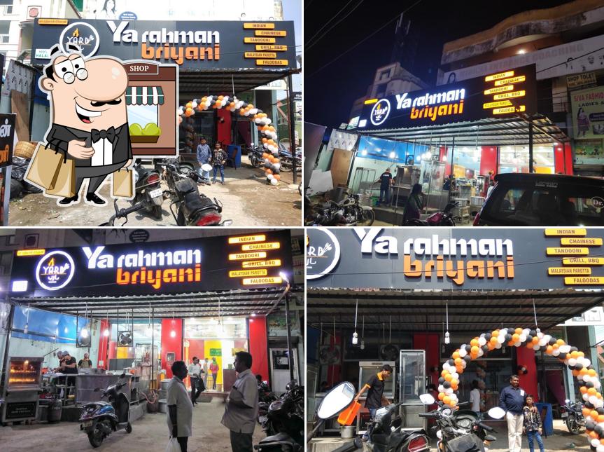 The exterior of Ya Rahman Biryani restaurant(Bucket Biryani Specialist)