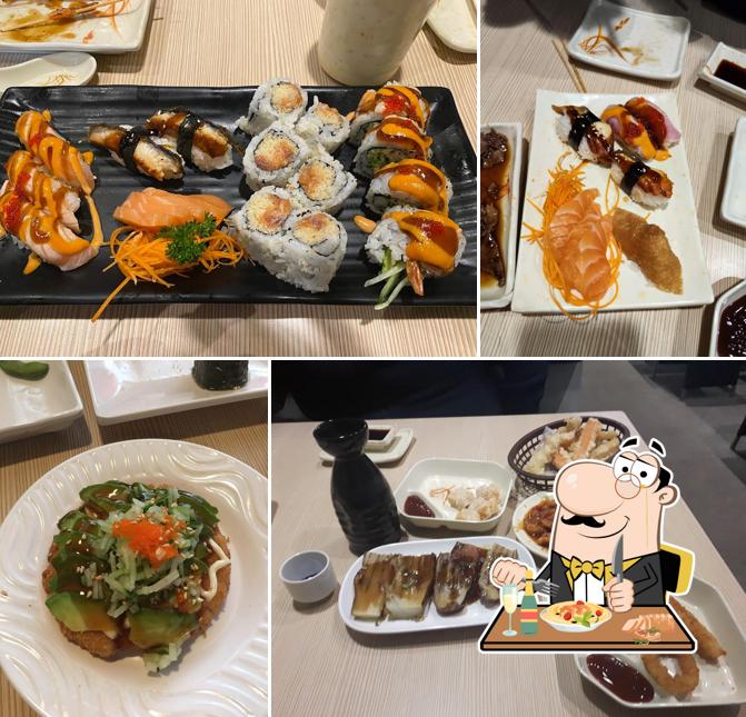 Food at Tenko Sushi