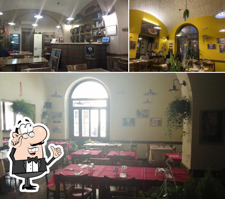 Gli interni di La Votta Piene Osteria
