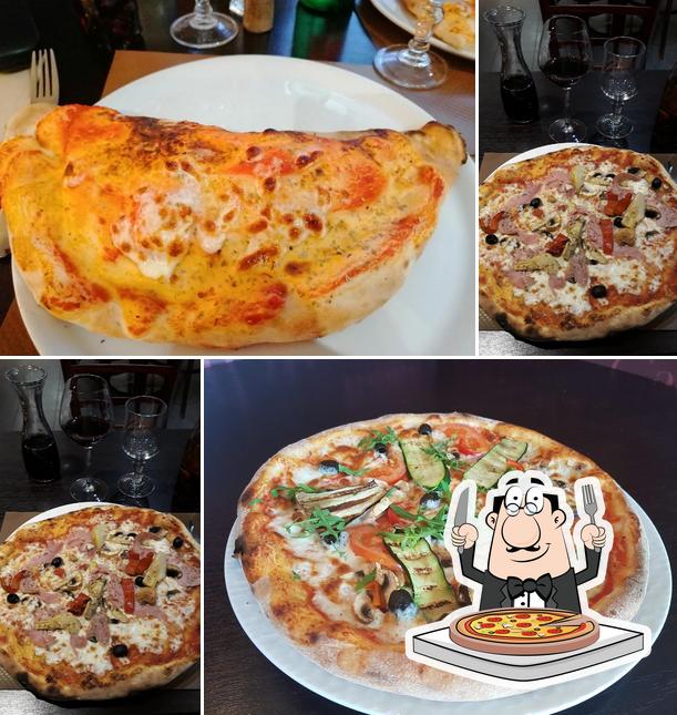 Choisissez des pizzas à La Toscana