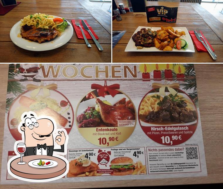 Meals at Opti-Wohnwelt Restaurant Schweinfurt
