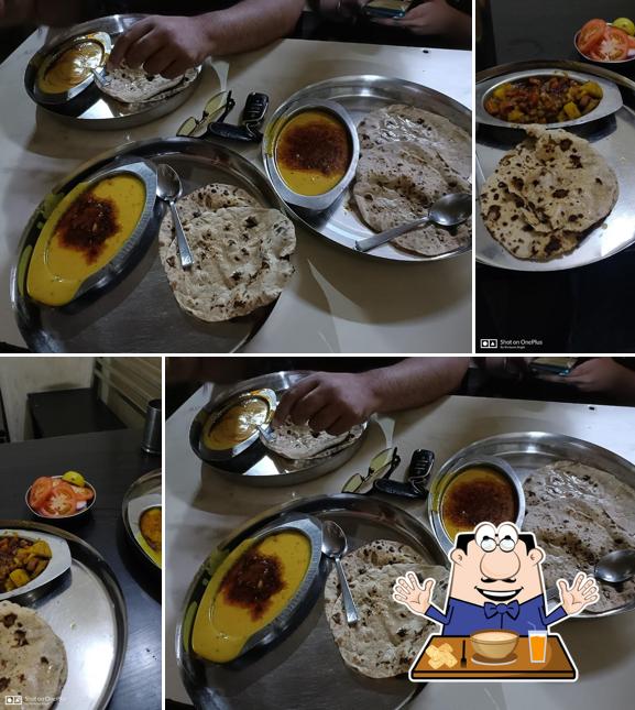 Food at Bishnoi Dhaba