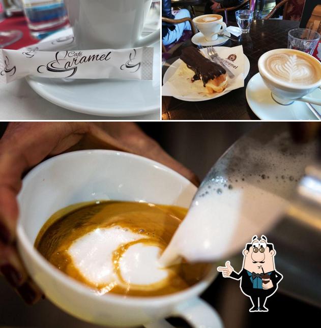 Profitez d'un verre à Café Caramel - Konditorei, Eisdiele