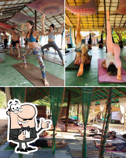 See this pic of Earth Yoga Village