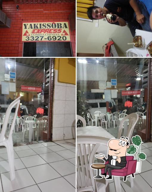 O interior do Yakissoba Express