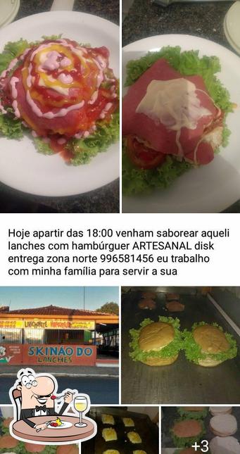 Comida em Skinao