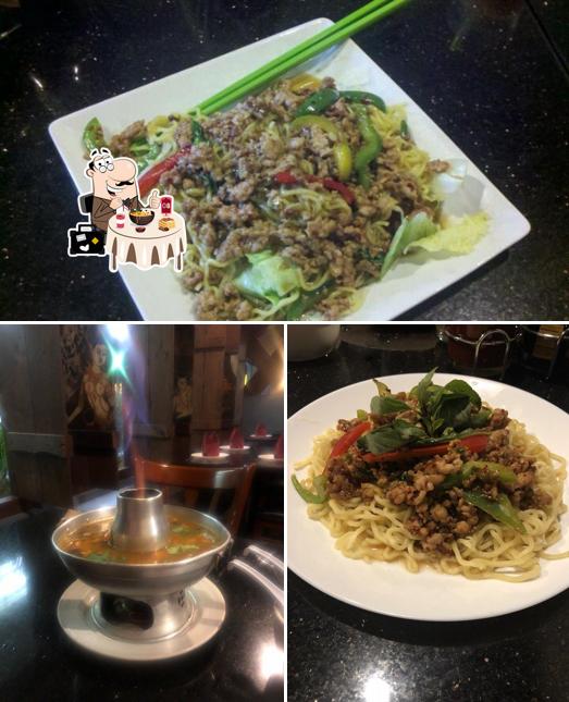 Блюда в "Exotic Thai Cafe"