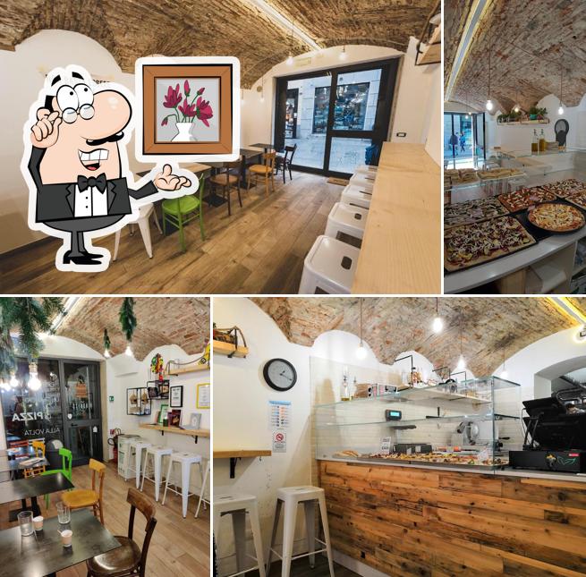 Gli interni di Kindness Pizzeria Pignolo