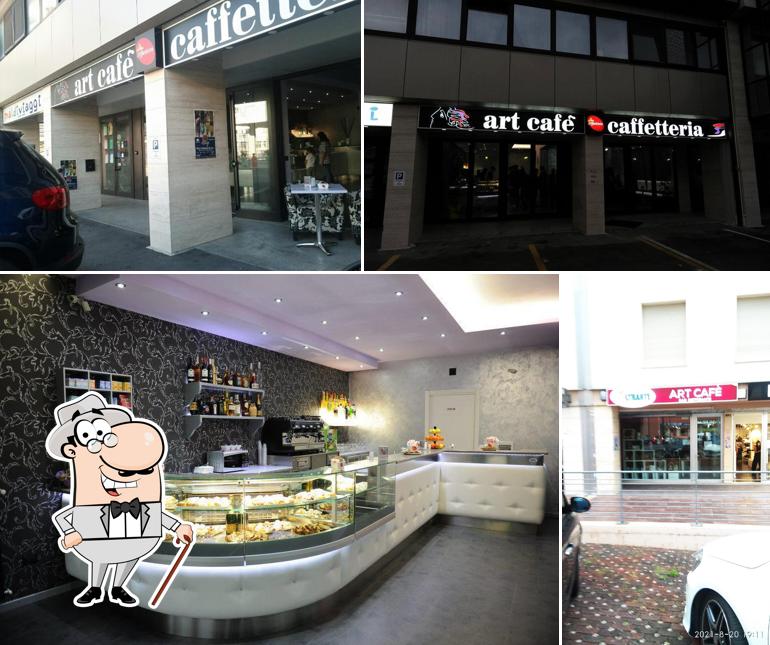 L'extérieur de Art Café