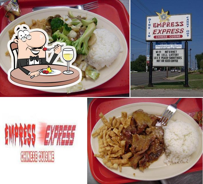 Empress Express in Mansfield Restaurant menu and reviews