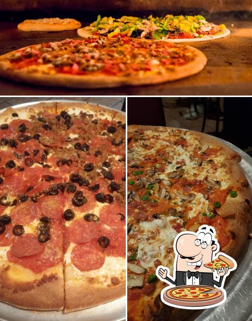 Try out pizza at GOODFELLA'S Brick Oven Pizza & Pasta Restaurant - McCordsville