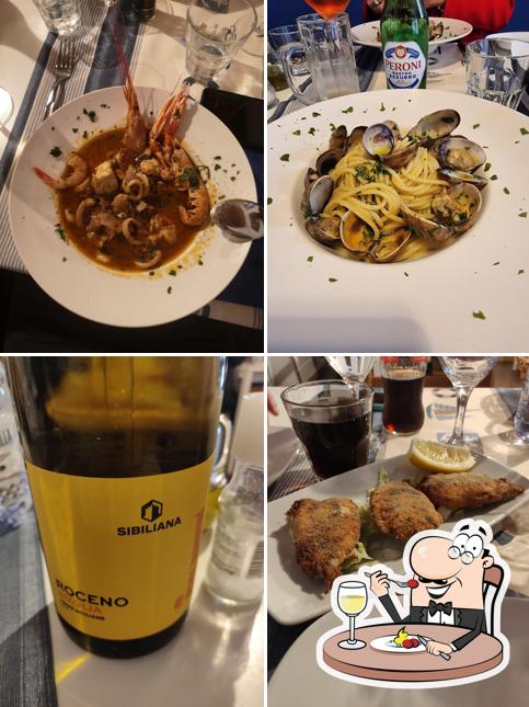 Cibo al Il pesce azzurro osteria