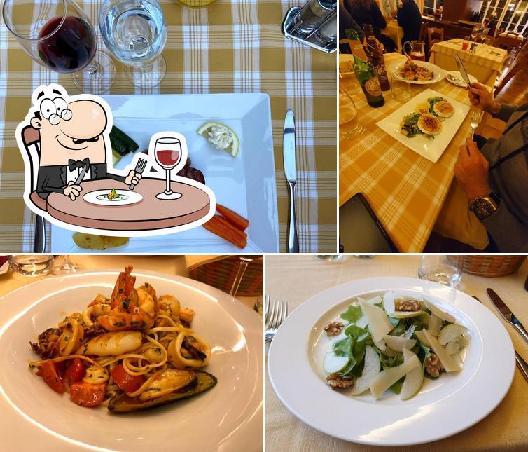 Cibo al Ristorante Amantes