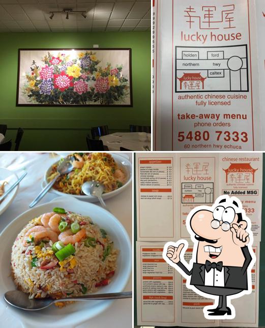 Lucky House in Echuca Restaurant menu and reviews
