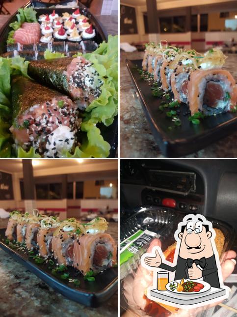 Comida em Mania Sushi