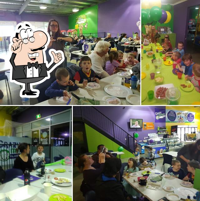 Crazy Monkeys Playhouse Cafe in Evanston Restaurant menu and reviews