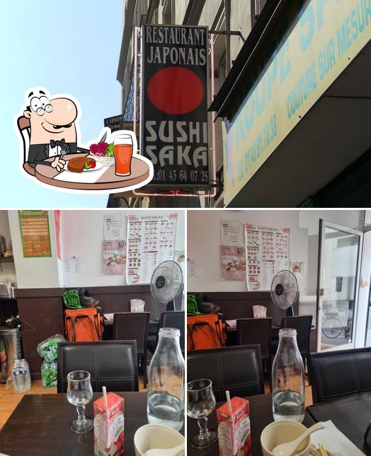 Mira las fotos donde puedes ver comedor y exterior en Sushi Saka 8