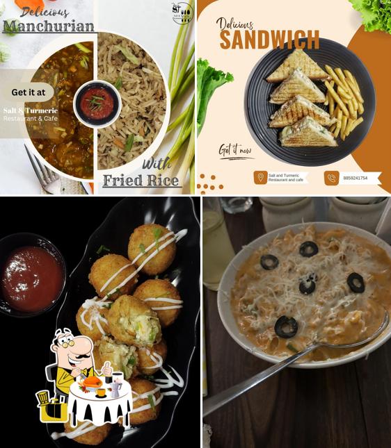 Food at Salt & Turmeric Restaurant & Café