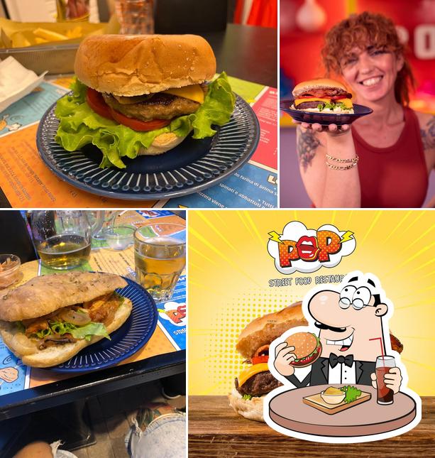 Faites-vous plaisir avec un hamburger à Pop Streetfood Restaurant