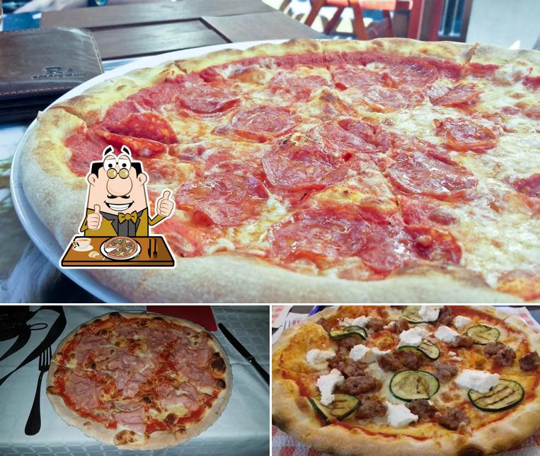Essayez différents types de pizzas
