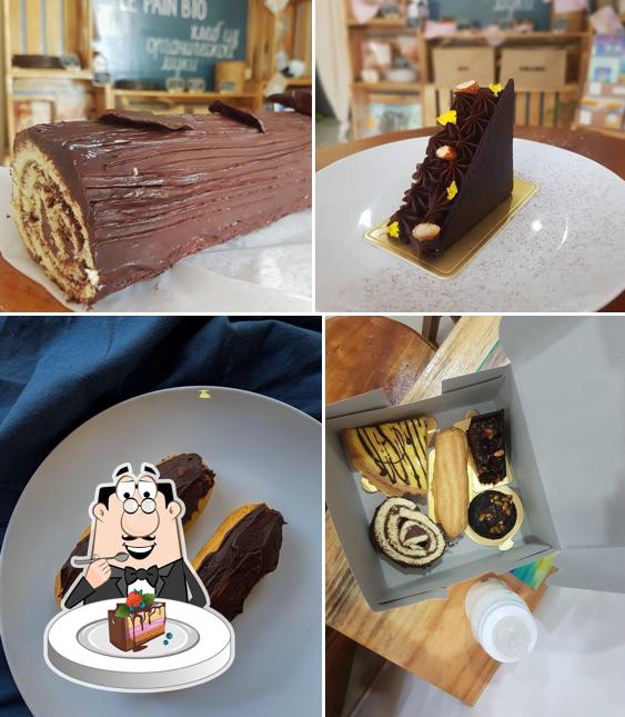 Chocolate cake at French Bakery