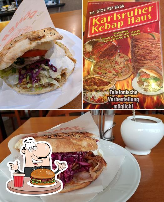 Prenez un hamburger à Karlsruher Kebap Haus