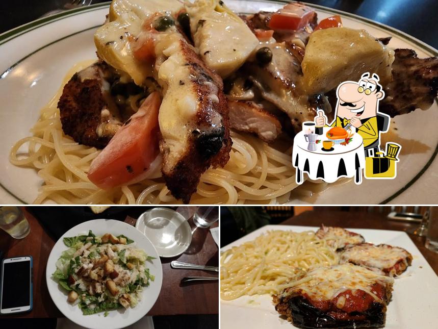 Food at Marsala's Italian Grill