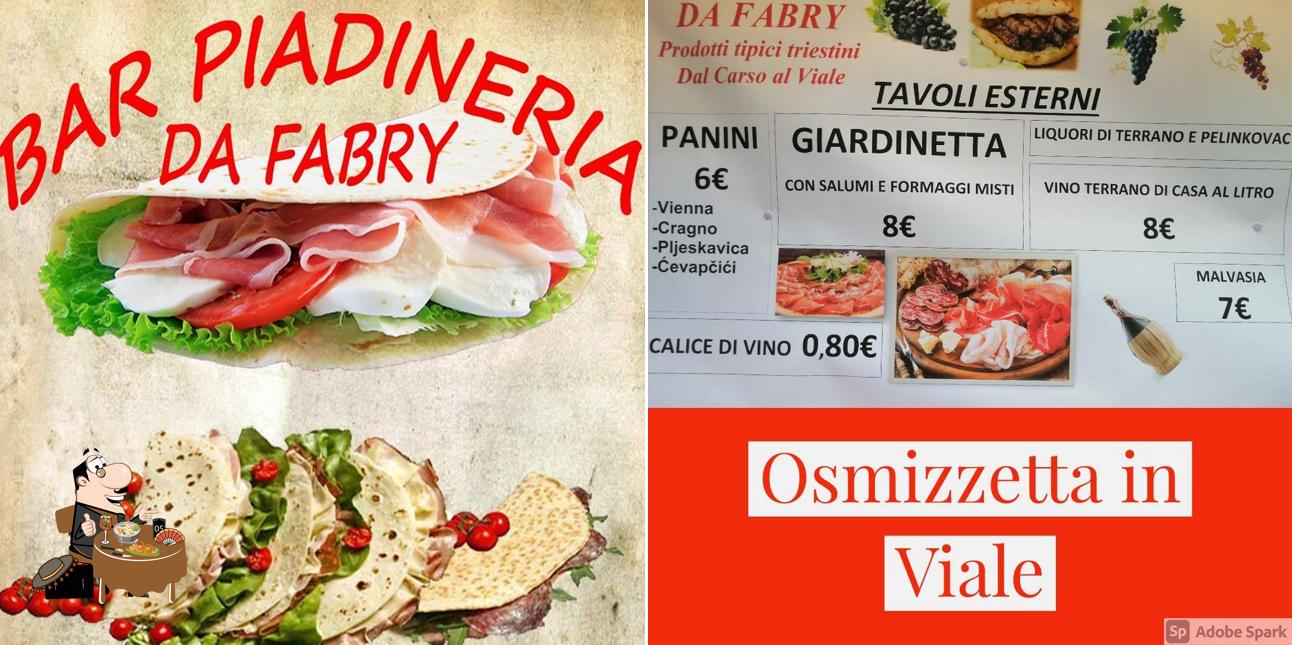 Cibo al Bar da fabry