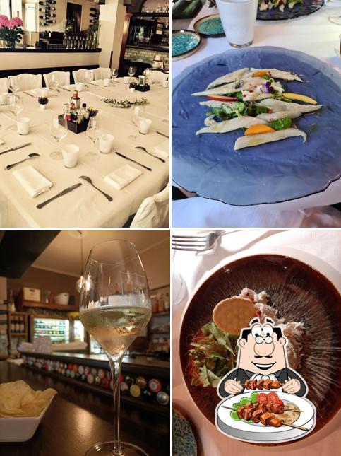 Platti al Enoteca con Cucina La Buca dei Papi