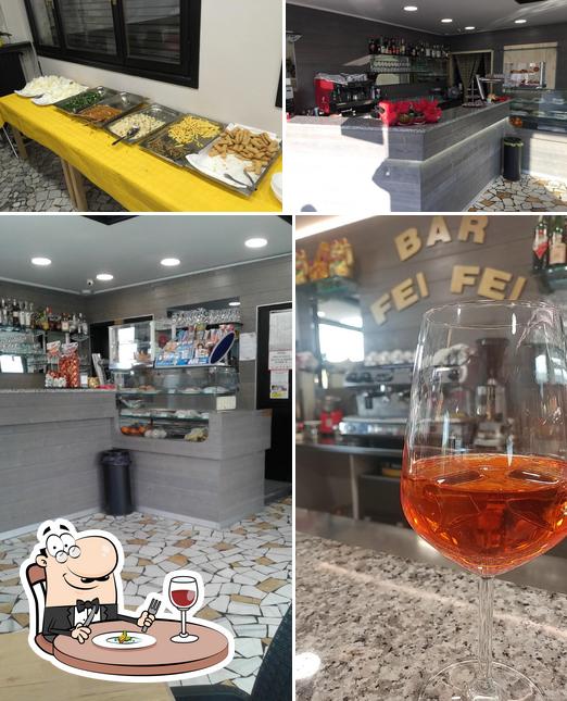 La cibo e bevanda del ristorante