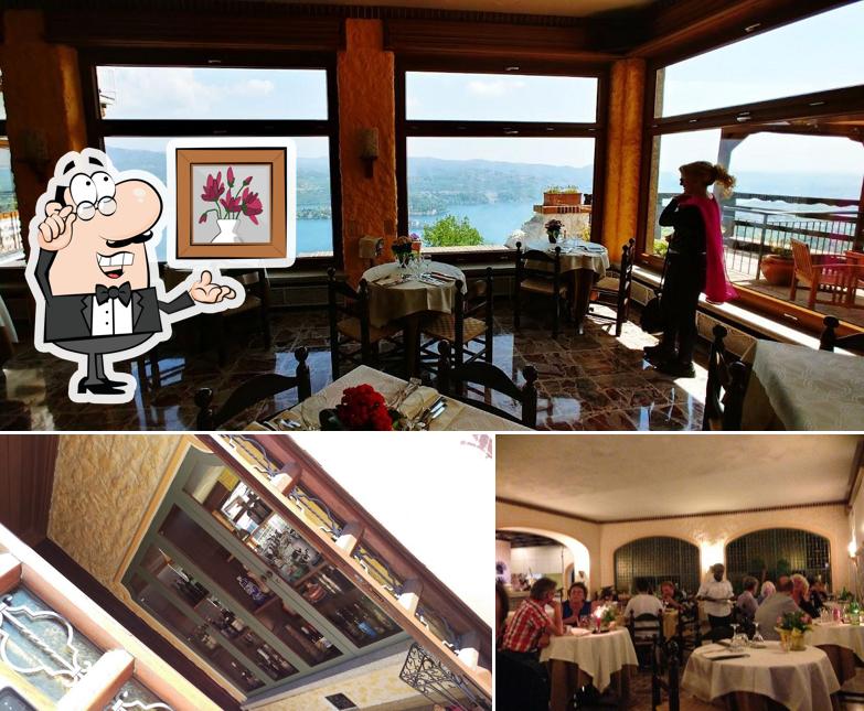 Gli interni di Hotel Panoramico Ristorante