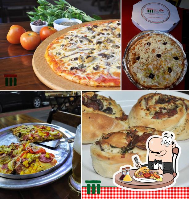No Tre Fratelli, você pode degustar pizza