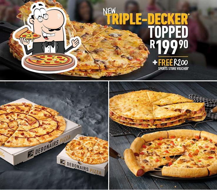 Debonairs Pizza restaurant, Mmabatho, Shop 85 - Restaurant menu and reviews