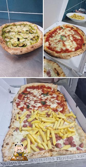 A Enrico Ferretti Pizzeria, puoi goderti una bella pizza